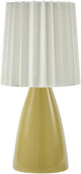 Cocconato Yellow Ceramic Table Lamp