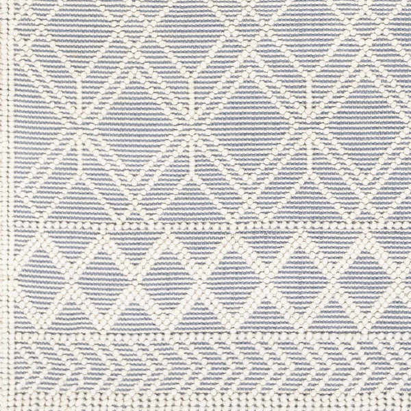 Sample Ramsbury Denim Blue Wool Rug
