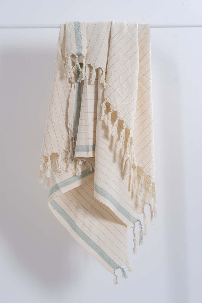 Drama Blue Towel