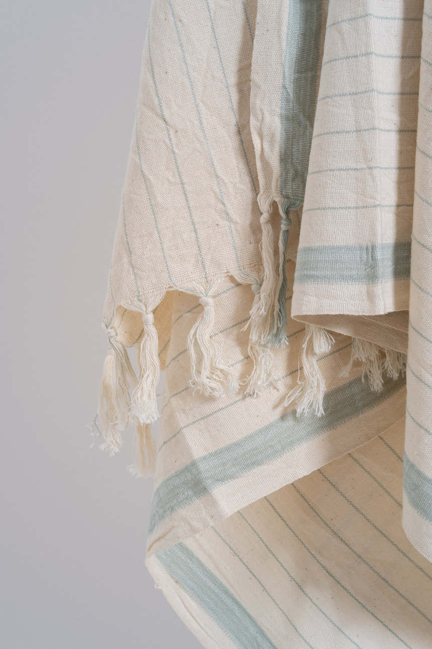 Drama Blue Towel