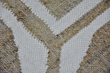 Timbergirl Geometric Cream Handmade Rug