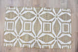 Timbergirl Geometric Cream Handmade Rug