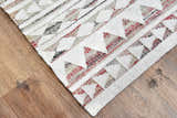 Timbergirl Tribal Beige Wool and Jute Handmade Rug