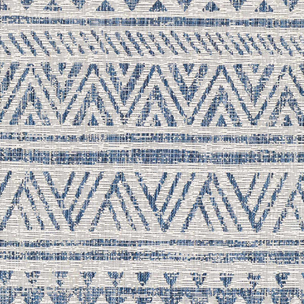 Sample Novato Navy All Over Pattern Performance Rug