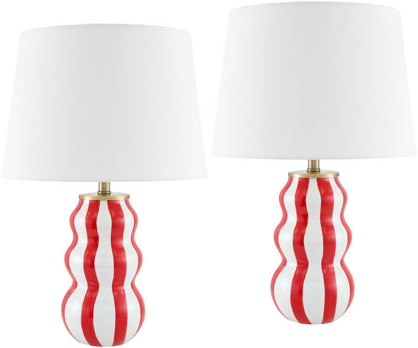 Flexeiras Red Table Lamp
