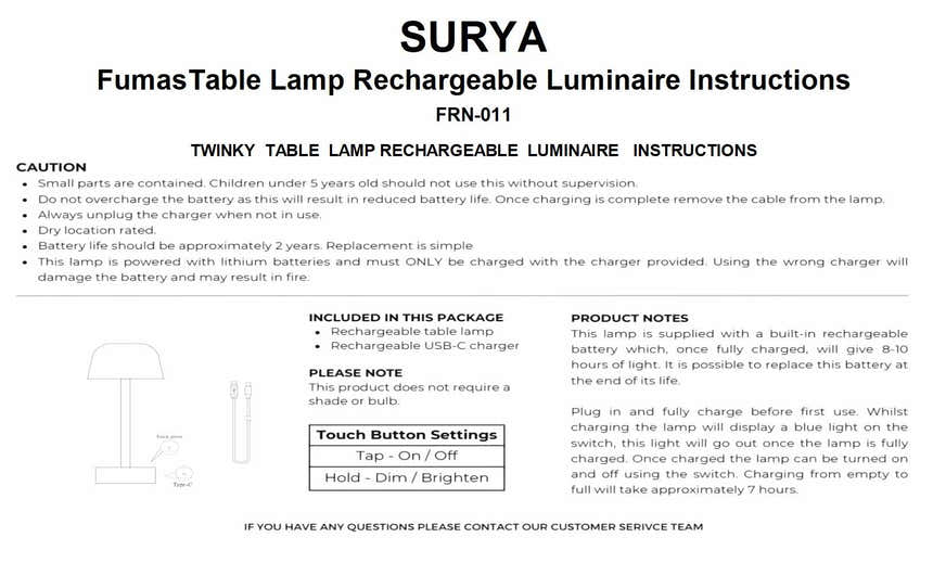 Griboyedov Table Lamp