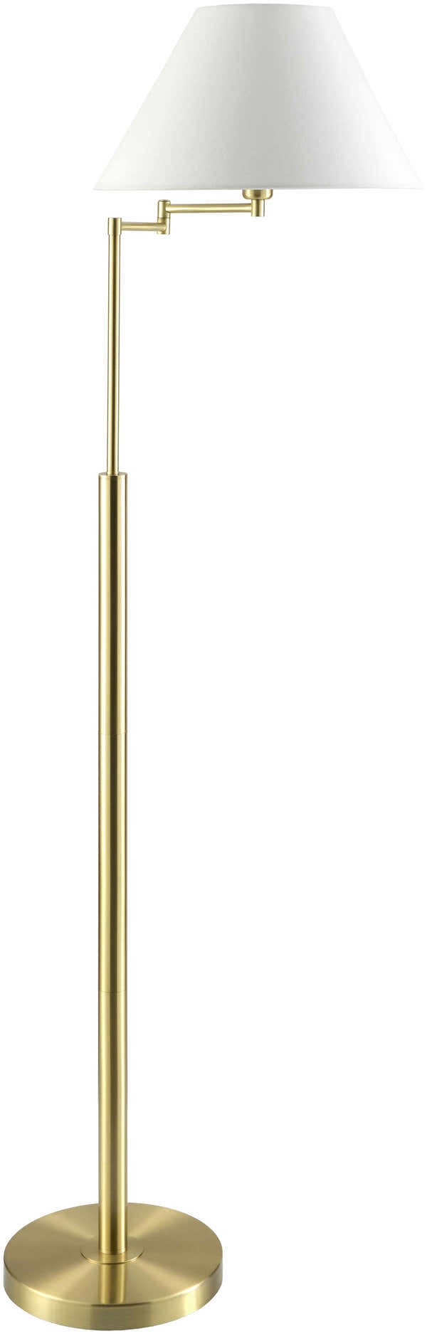 Gabersdorf Black Metal Floor Lamp