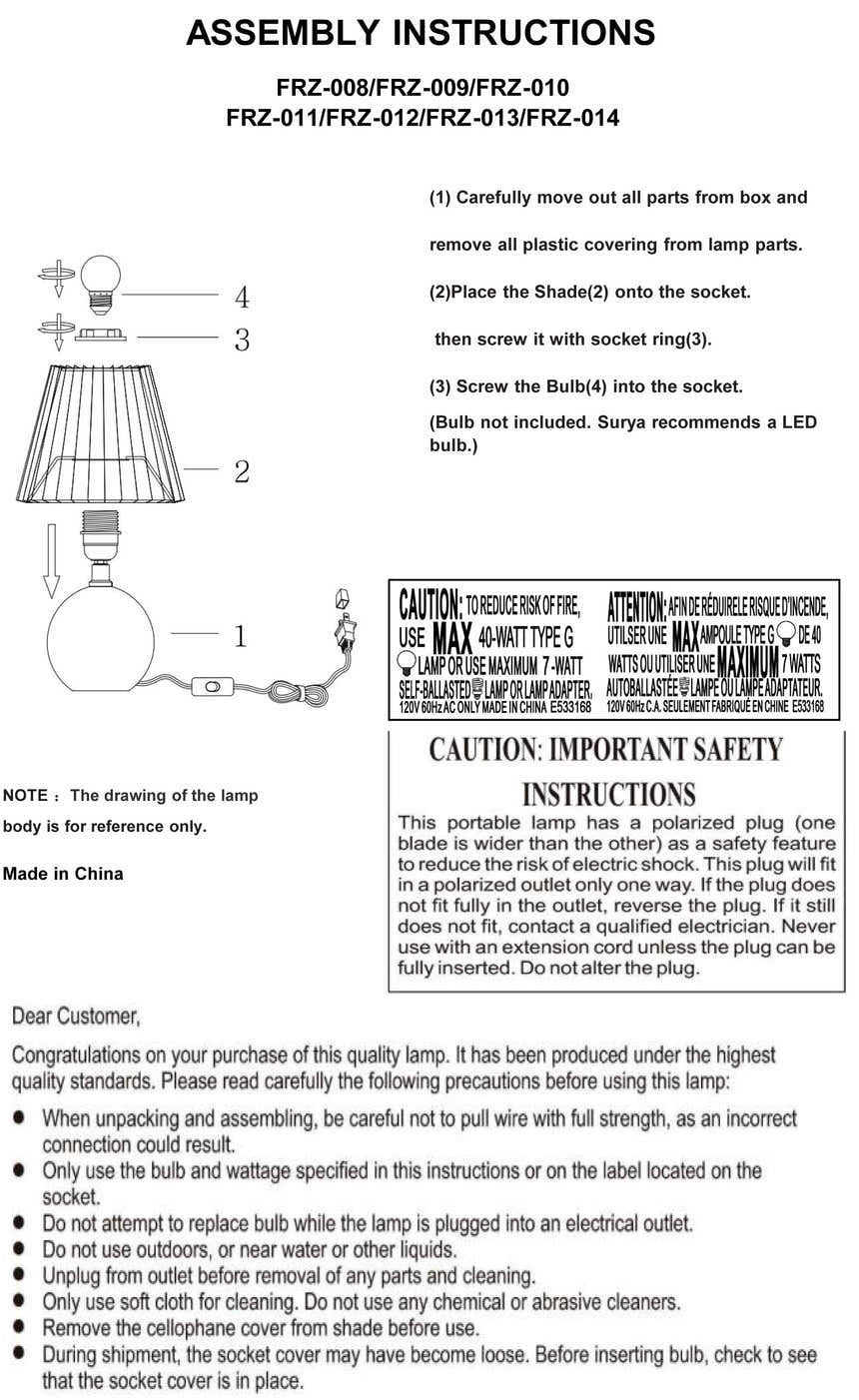 Granjenal Aqua Table Lamp