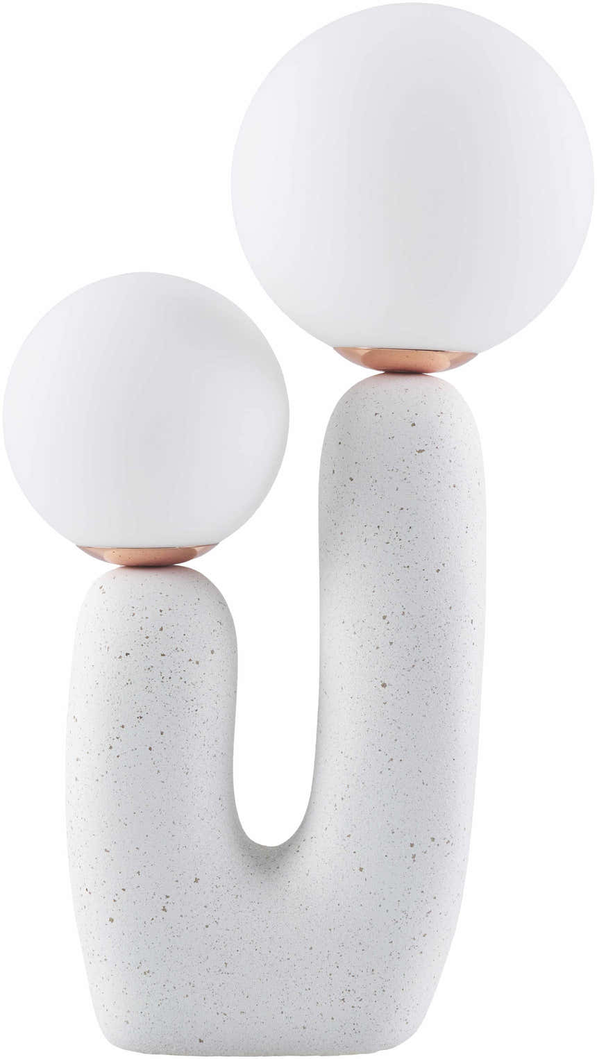 Gallodoro White Table Lamp