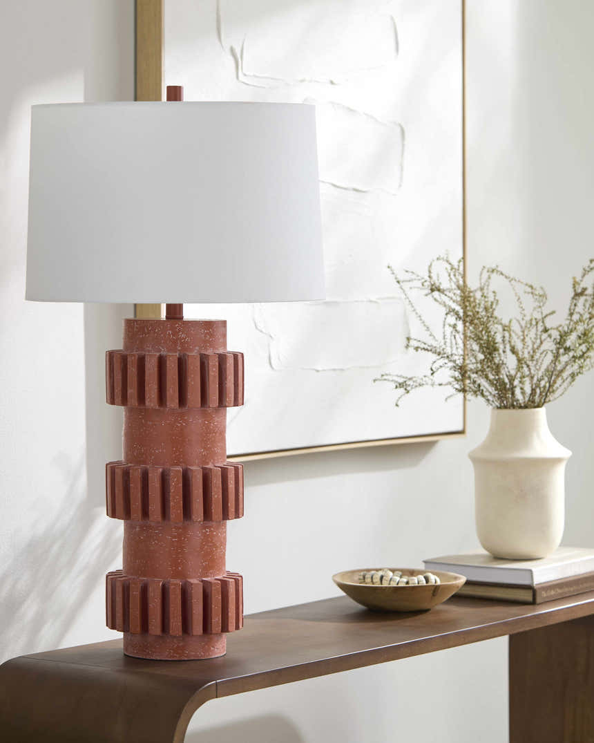 Garanhuns Orange Table Lamp
