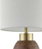 Hohnstein Metallic - Brass Table Lamp