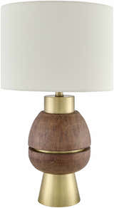 Hohnstein Metallic - Brass Table Lamp