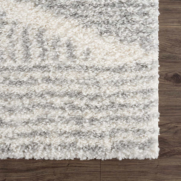 Sample Trunding Plush Area Rug in Gray