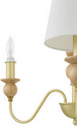 Hengstdal Beige Chandelier