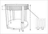 Rosemary Console Table Becki Owens x LIVABLISS BORS-003