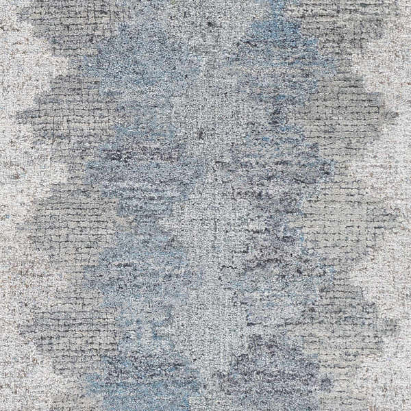 Sample Hale Gray&Slate Diamonds Wool&Viscose Rug - Clearance