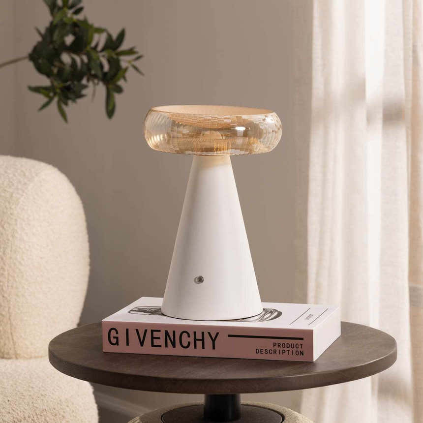 Haderslev White Table Lamp