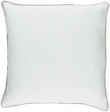 Horicon Solid Pale Blue Linen Throw Pillow - Clearance