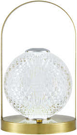 Abaetetuba Metallic - Brass Table Lamp