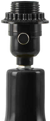 Atenxoxola Black Ceramic Table Lamp