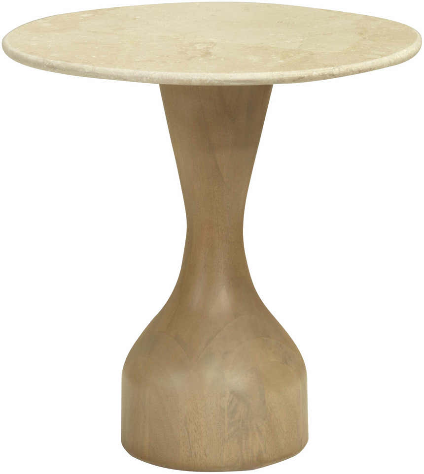 Aspremont Dark Red End Table
