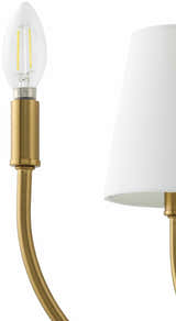 Jeko Brass Modern Chandelier