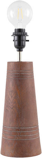 Kalyandurg Dark Brown Black Metal Table Lamp
