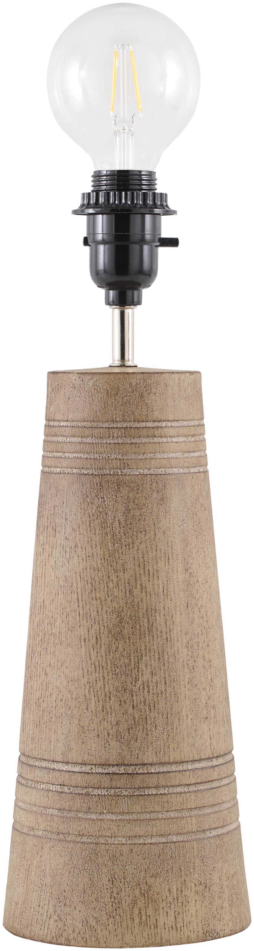Kalyandurg Dark Red Black Metal Table Lamp