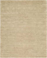 Close-up of the hand-loomed Keelty Area Rug, showcasing its beige, cream, and sandstone wool texture. Design-Rectangle-810