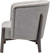 Karabulak Modern Gray Tub Accent Chair - Clearance