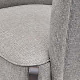 Karabulak Modern Gray Tub Accent Chair - Clearance