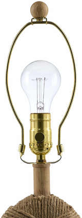 Lerrnanist Dark Red Table Lamp