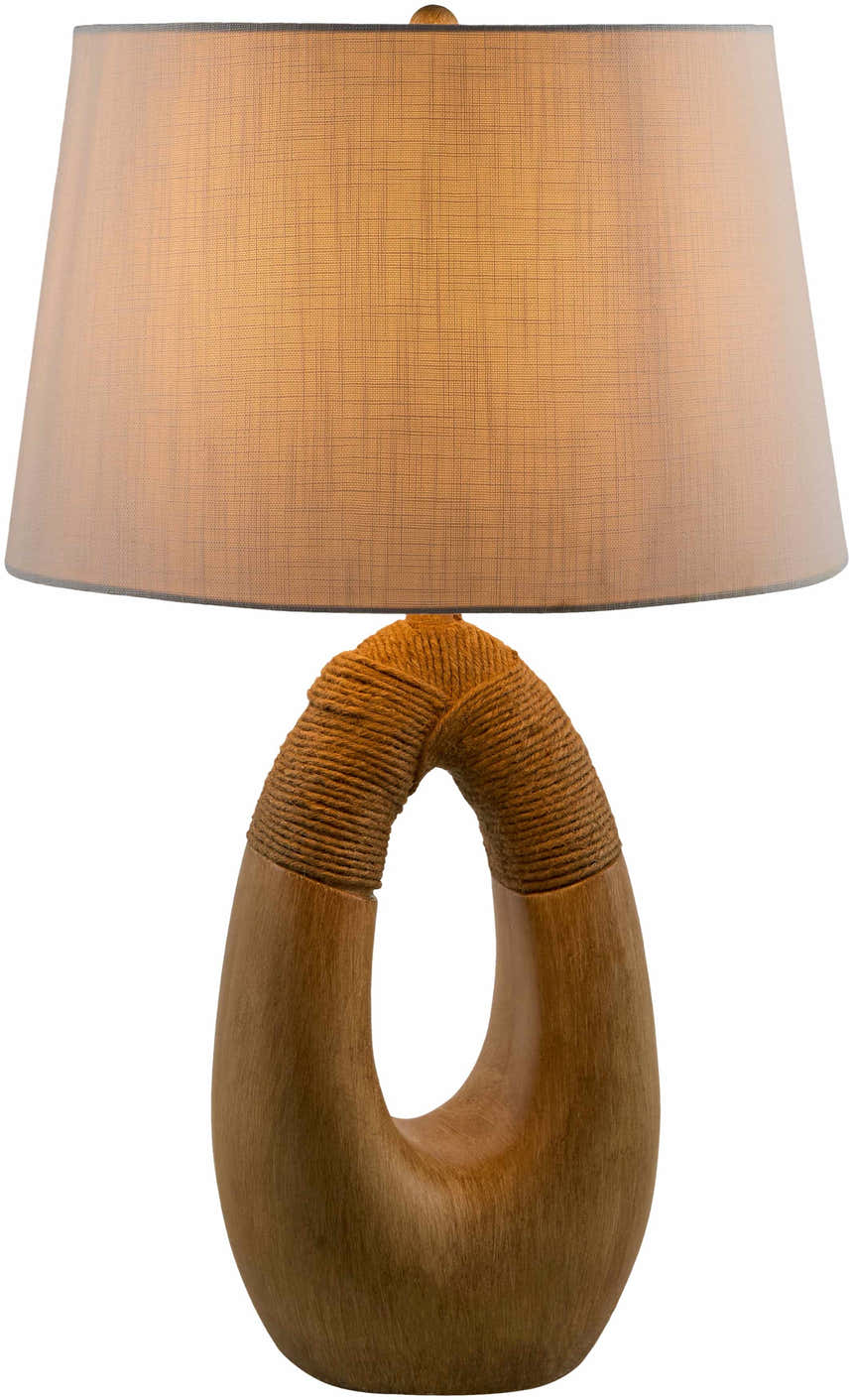 Lerrnanist Dark Red Table Lamp