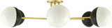 Tan Traditional Pendant Light with glass details for kitchen islands or dining areas