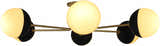 Tan Traditional Pendant Light with glass details for kitchen islands or dining areas