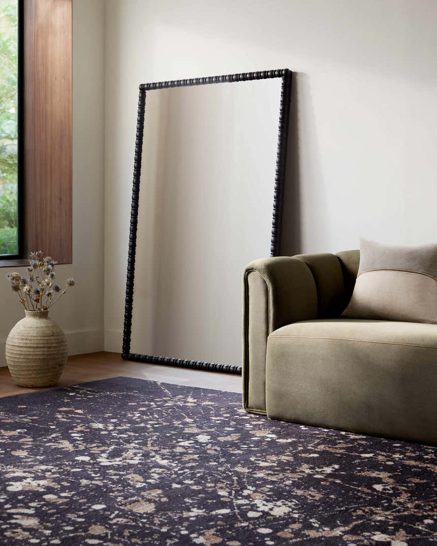 Galey Black Alix x Livabliss Karling Blair Accent Mirror