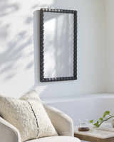Galey Black Alix x Livabliss Karling Blair Accent Mirror