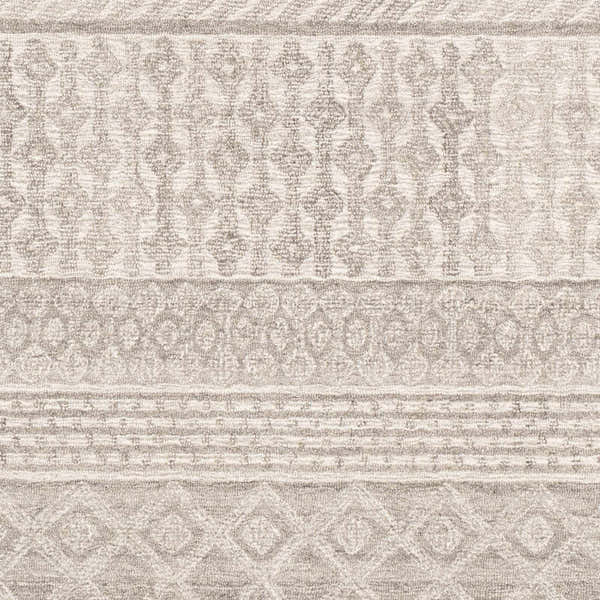 Sample Lone Beige Tufted Maroc Wool Rug