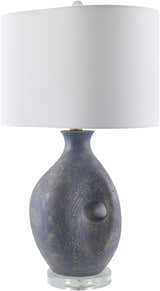 Lieusaint Blue Table Lamp
