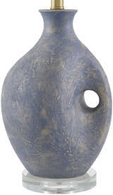 Lieusaint Blue Table Lamp