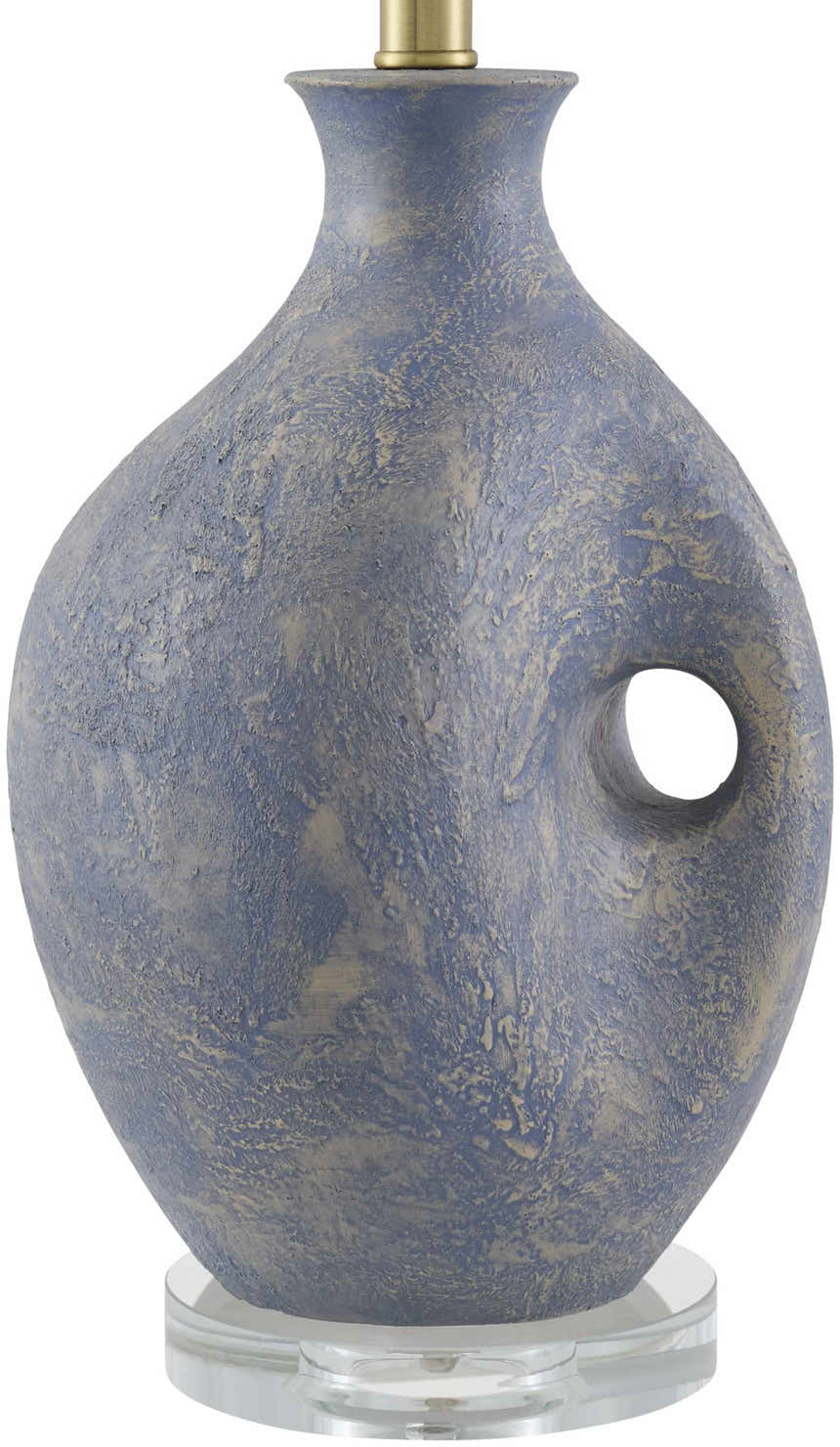 Lieusaint Blue Table Lamp