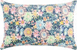 Amithi Light Blue Throw Pillow