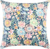 Amithi Light Blue Throw Pillow