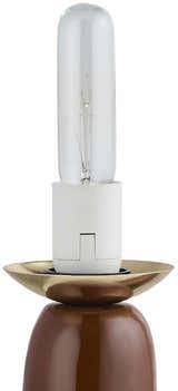 Lindoeste Dark Red Table Lamp