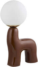 Lindoeste Dark Red Table Lamp