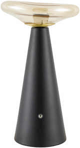 Longjumeau Black Table Lamp