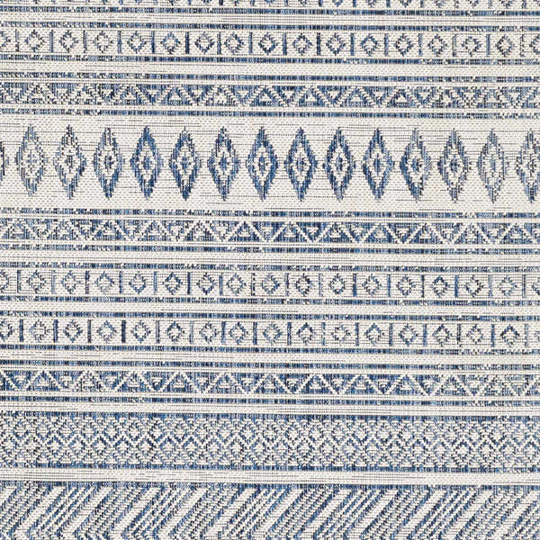 Sample Madras Light Blue Green All Over Performance Area Rug