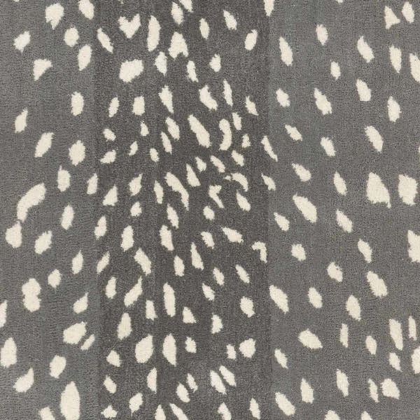 Sample Athena Gray Giraffe Print Wool Rug
