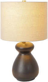 Mallapuram Black Table Lamp