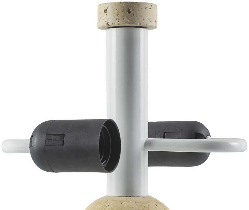 Enriquillo White Table Lamp